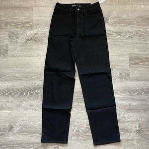 *NWT Women’s Jeans High Rise Loose Fit Black Sz8 Tall